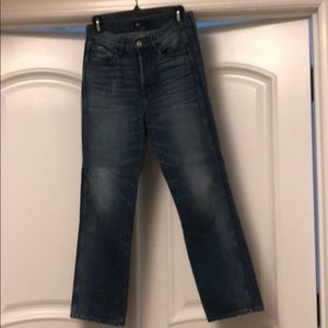 3x1 straight cropped jean